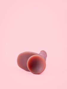 Amos - Dildo Vibrator Realist Telescopic cu Telecomanda 20 cm
