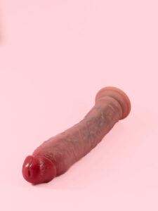 Valentin - Dildo XXL Lung cu Ventuză 35 cm