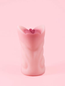 Rosa - Masturbator Vaginal și Anal din Silicon