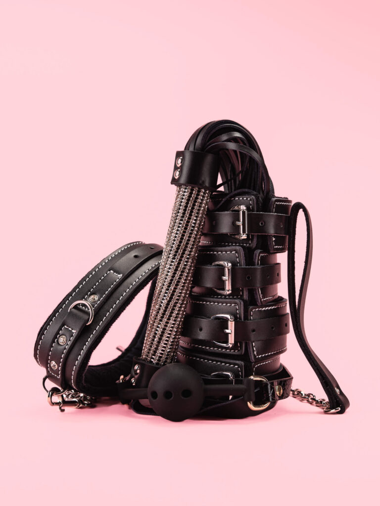 Set BDSM 5 Piese din Piele