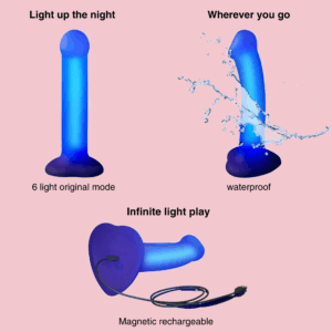 Dildo Luminos cu LED