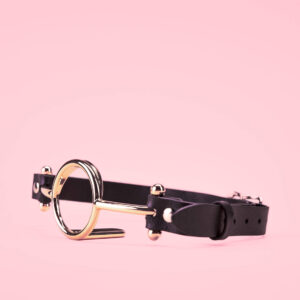 Mouth Gag O Ring din Zinc si Piele