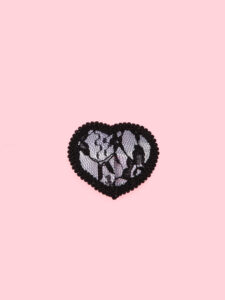Sexy Heart Nipple Covers cu Model