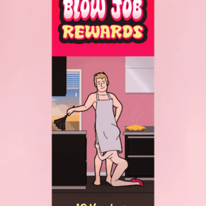 Blow Job Rewards – Set de 10 Cupoane Erotice Amuzante