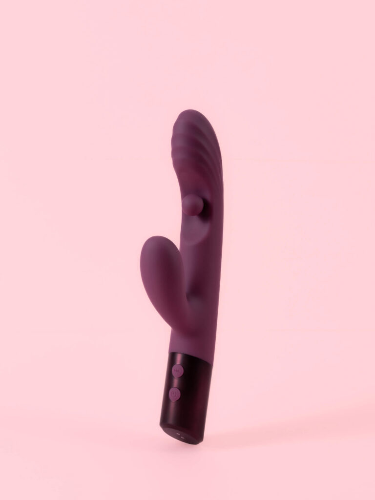 Swirly - Vibrator Rabbit G-Spot cu Bilă Rotativă