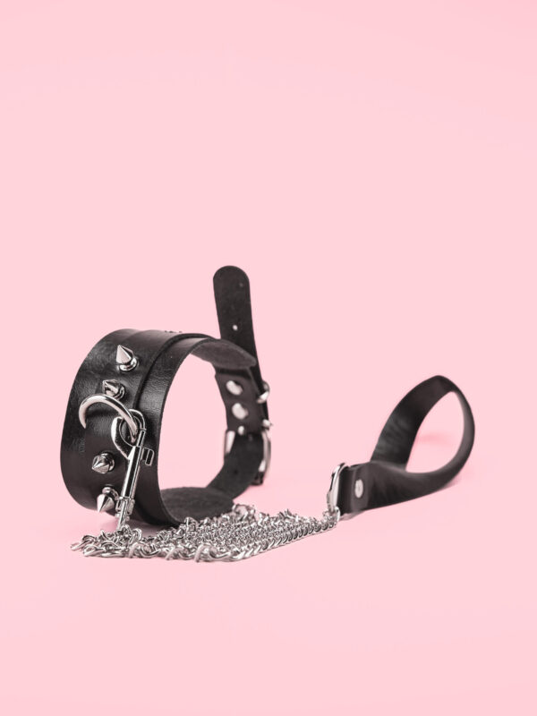 Lesa cu Guler Stil Punk