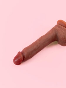 Frank - Dildo Vibrator Telescopic cu Încălzire 22 cm