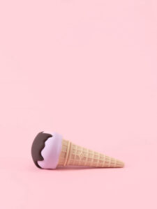 Elsa - Ice Cream Vibrator Discret și Jucăuș
