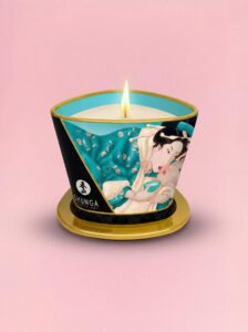 Shunga - Lumânare de Masaj cu Aromă de Flori Tropicale 170ml