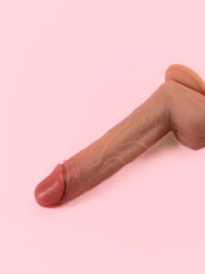 Angel - Dildo Vibrator cu Bile Rotative 22 cm