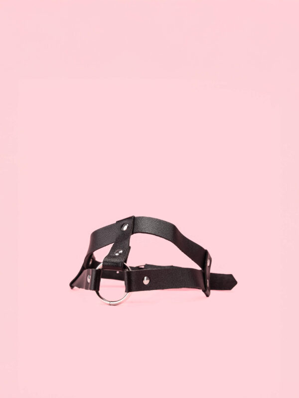 Choker Dublu Negru