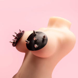 Punk Nipple Covers din Piele PU