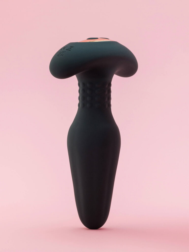 Bruce - Vibrator Anal Rotativ cu Telecomanda