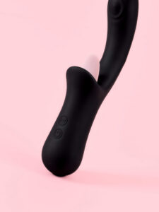 Gemma - Vibrator cu Limbă și Penetrare Duală