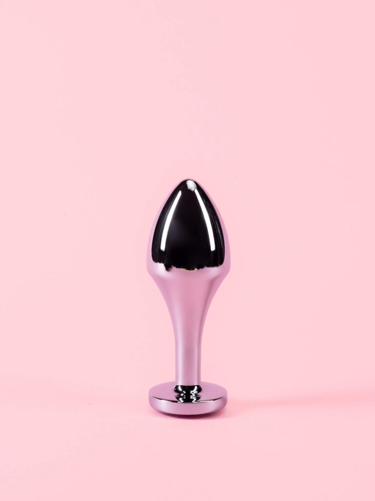 Butt Plug Curbat cu Piatra