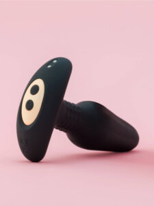Bruce - Vibrator Anal Rotativ cu Telecomanda
