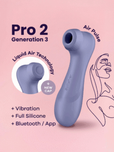 Satisfyer Pro 2 Gen 3 - Vibrator cu Sucțiune și Aplicație