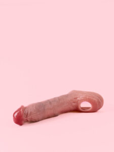 Ruben - Extensie Penis cu Vibrații și Inel de Fixare 24 cm