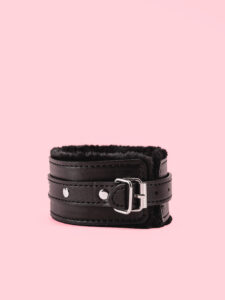 Hog Tie cu 5 Piese din Piele cu Puf