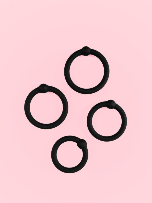 Set de 4 Inele Penis din Silicon