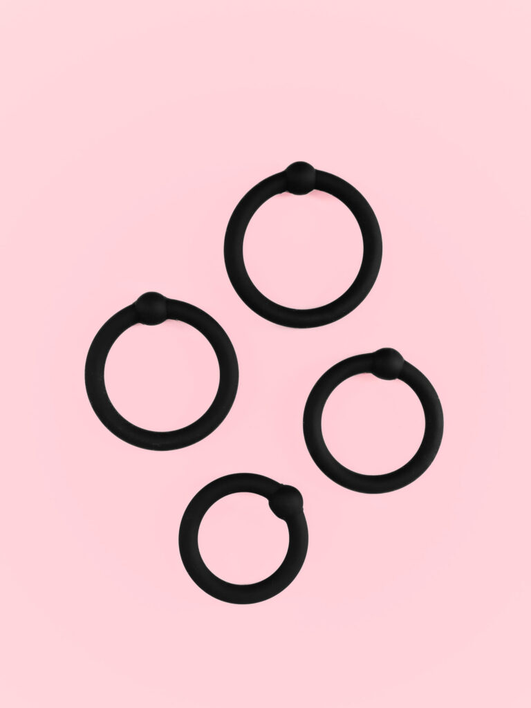 Set de 4 Inele Penis din Silicon