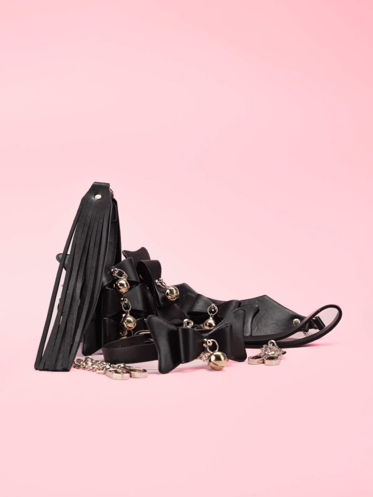 Set BDSM Kitty - Catuse, Masca si Choker