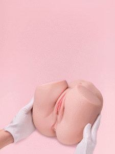 Olga - Masturbator Realist Dual Vaginal și Anal cu Vibrații