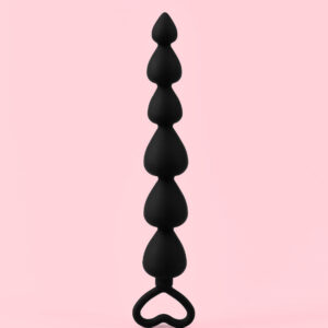 Anal Beads Gradate cu Inel 18,5 cm