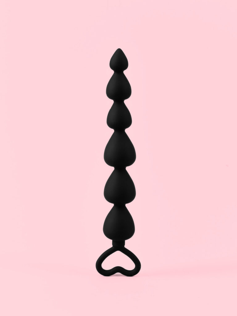 Anal Beads Gradate cu Inel 18,5 cm