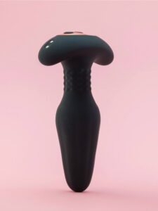 Bruce - Vibrator Anal Rotativ cu Telecomanda