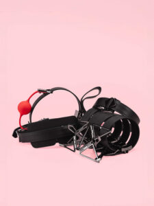 Lockink - Set BDSM de Lux 7 Piese din Piele