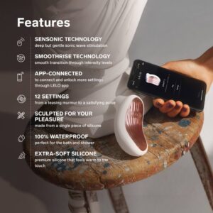 LELO SONA 3 - Vibrator Premium cu Sucțiune și Aplicație 