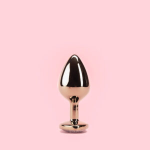 Golden Heart Butt Plug din Metal 3 Marimi