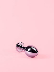 Butt Plug Curbat cu Piatra