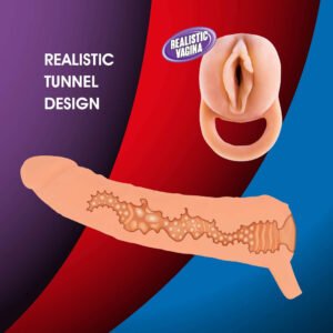 Dispozitiv Marire Penis și Masturbator Realistic 24 cm