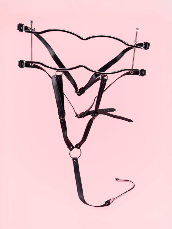 Harness BDSM cu Cârlig Anal