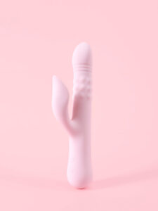 Eileen - Vibrator Dublu Telescopic cu Bile Rotative