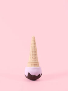 Elsa - Ice Cream Vibrator Discret și Jucăuș