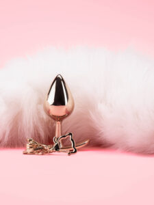 Luxury Cat Tail Butt Plug cu Coada Lunga