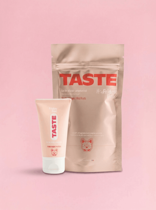Satisfyer Taste - Gel Intim cu Aromă Fructe Roșii 50ml
