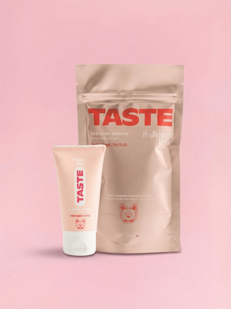 Satisfyer Taste - Gel Intim cu Aromă Fructe Roșii 50ml