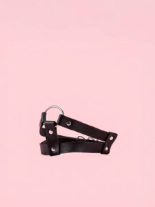 Choker Dublu Negru