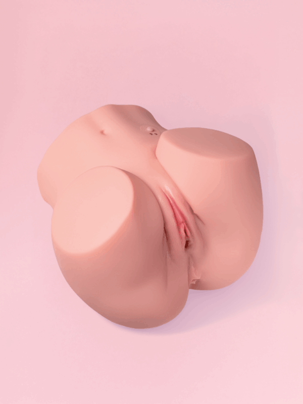 Olga - Masturbator Realist Dual Vaginal și Anal cu Vibrații