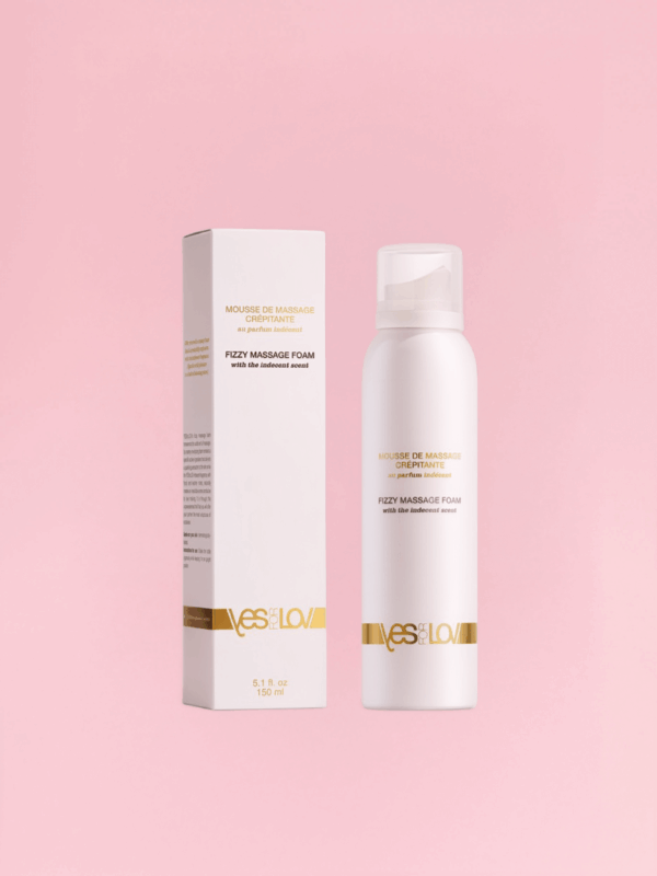 YESforLOV - Spumă Efervescentă pentru Masaj Erotic 150ml