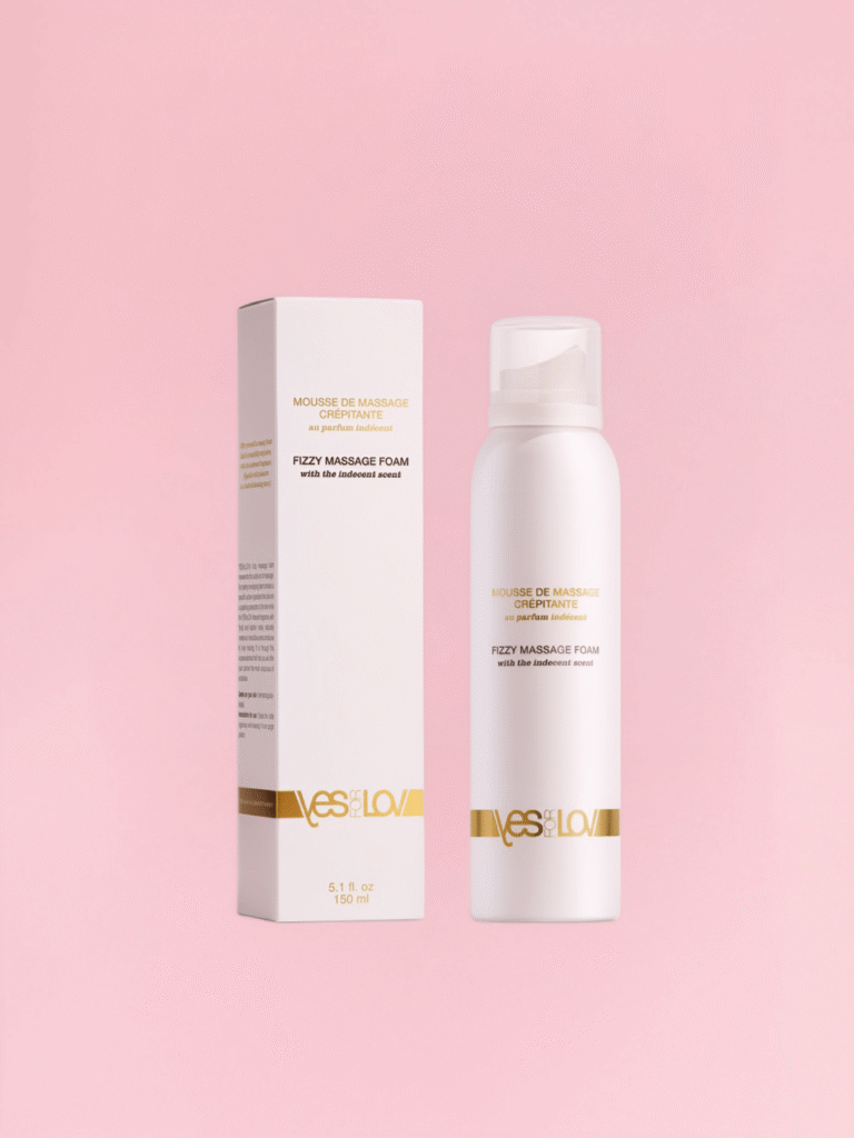YESforLOV - Spumă Efervescentă pentru Masaj Erotic 150ml