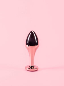 Butt Plug Curbat cu Piatra