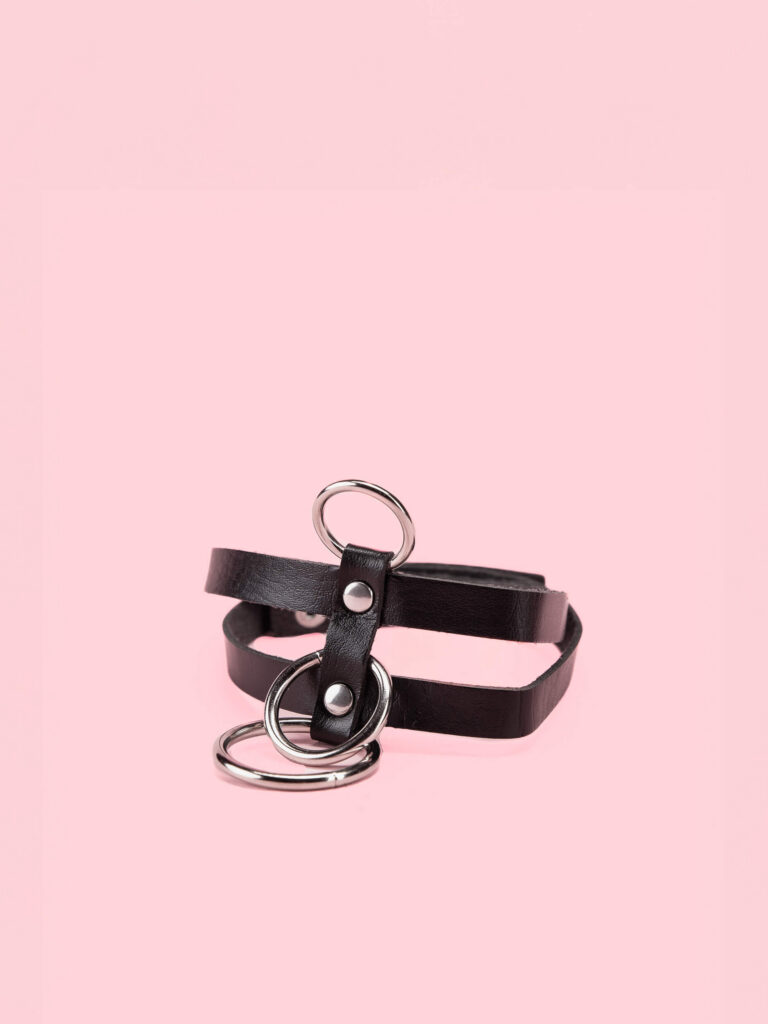 Choker Dublu cu Inele