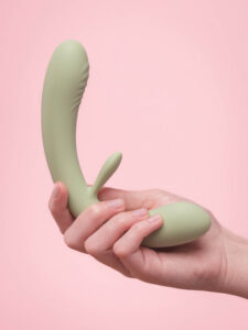 Sally - Vibrator Dublu de Cuplu