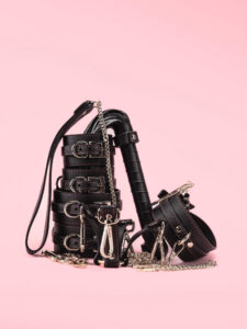 BDSM Full Set Piele - Catuse Maini si Picioare