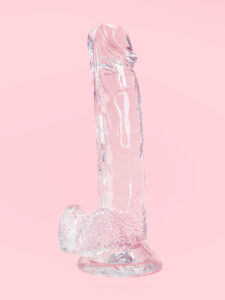 Dildo Alb Transparent XL